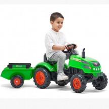 Minamas traktorius FALK Green Pedal X Tractor nuo 2 metų